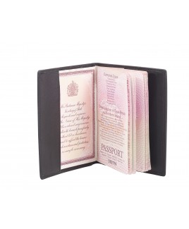 Goat Nappa Passport Case/Cover